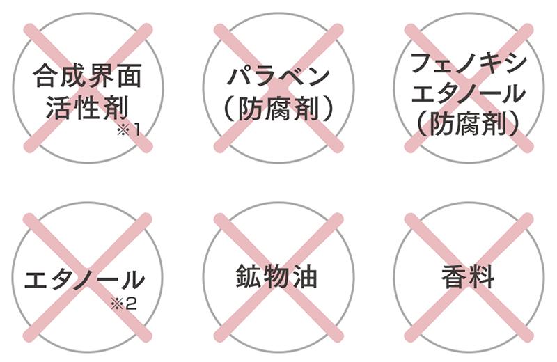 こだわりの無添加